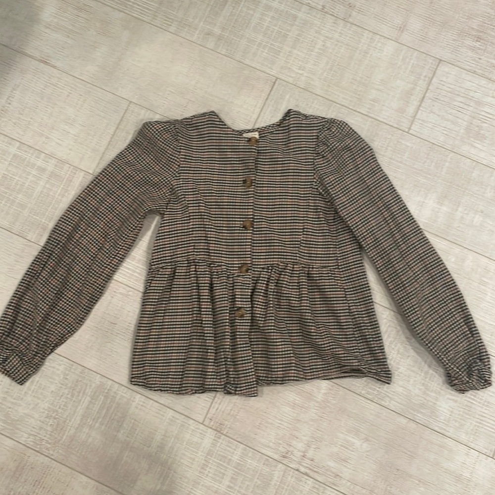 Zara Button Up Blouse
